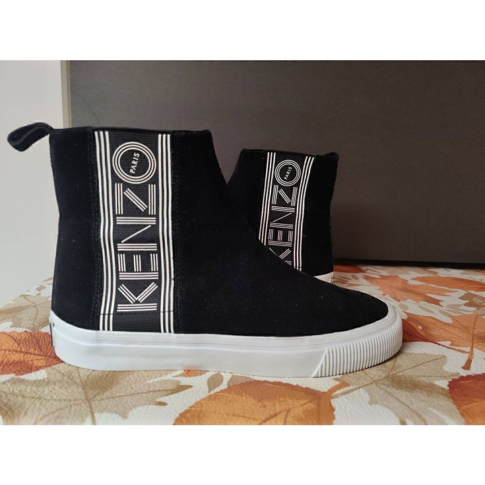 Kenzo High Top Sneakers Slip On Rare Size 39 Women's Size 7.5